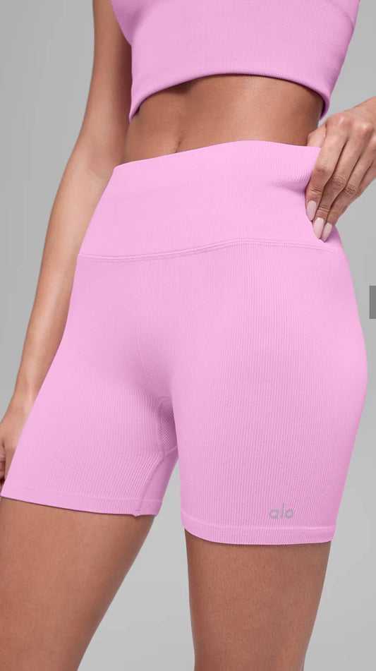 Alo fitted biker shorts