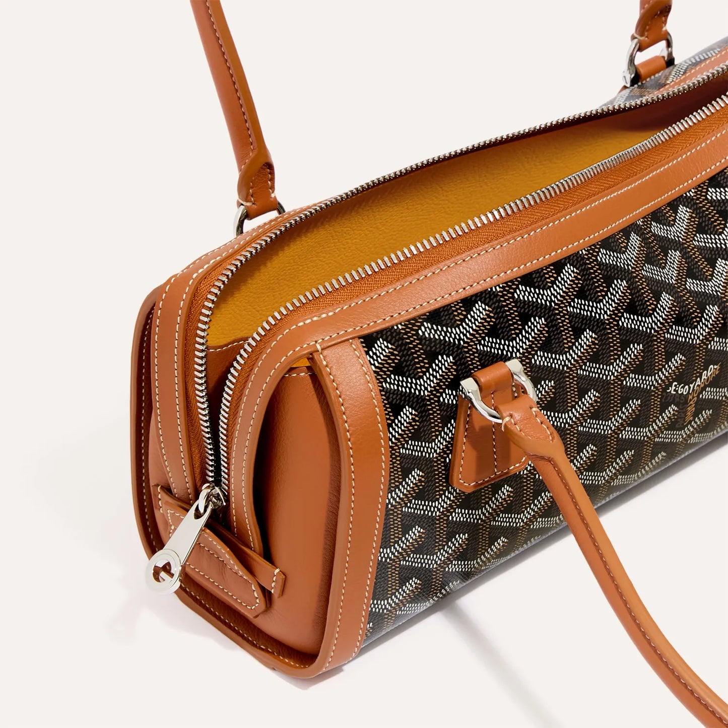 Goyard Goyardine Canvas Bonbonnière Bag