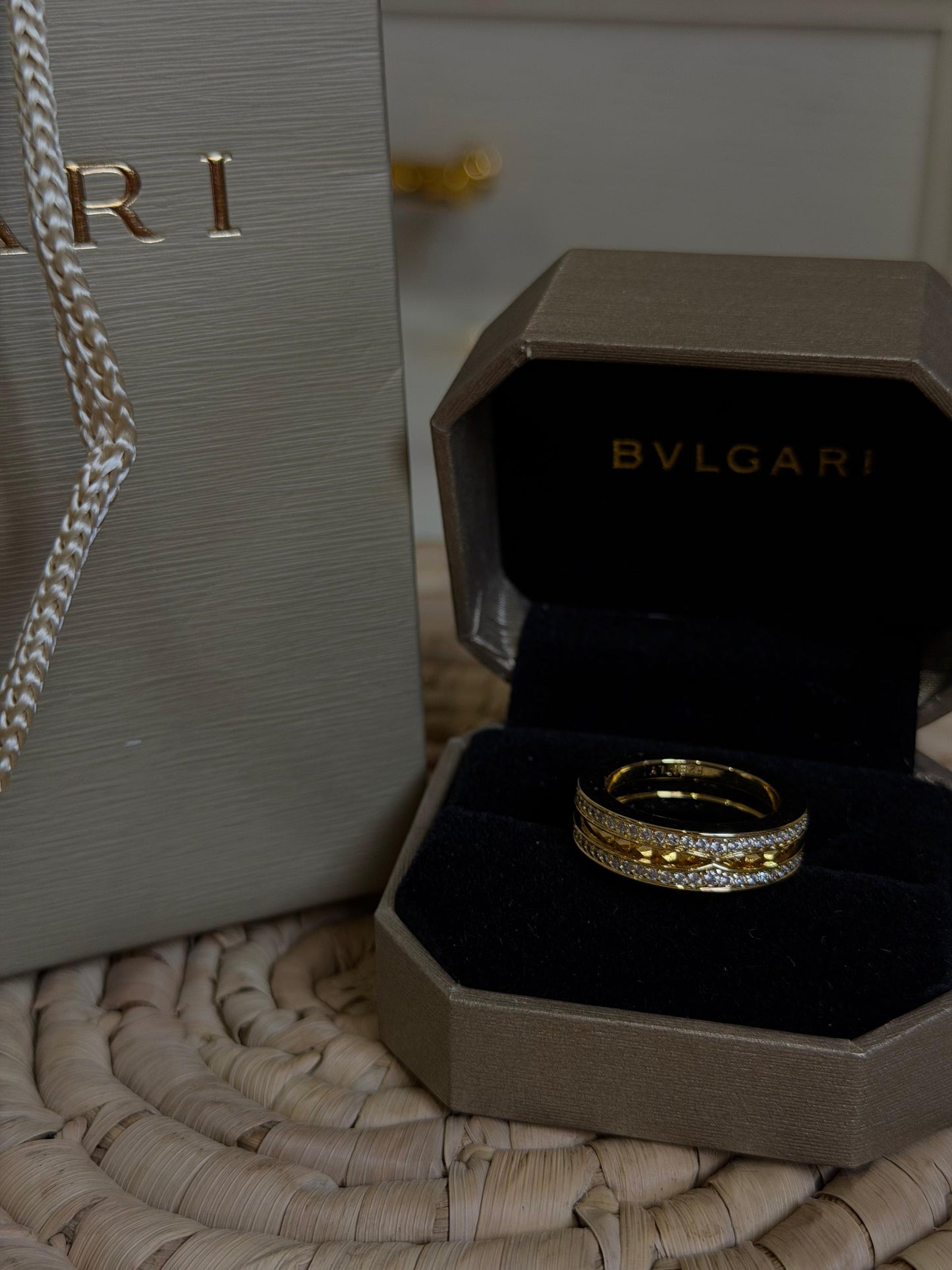 Bvlgari ring (with box & proper packaging)