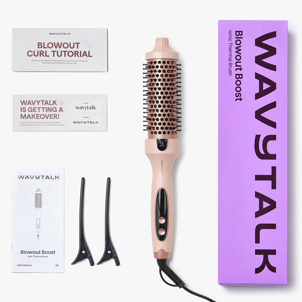 Wavy Talk Blowout Boost
1.5 Inch Ionic Thermal Brush