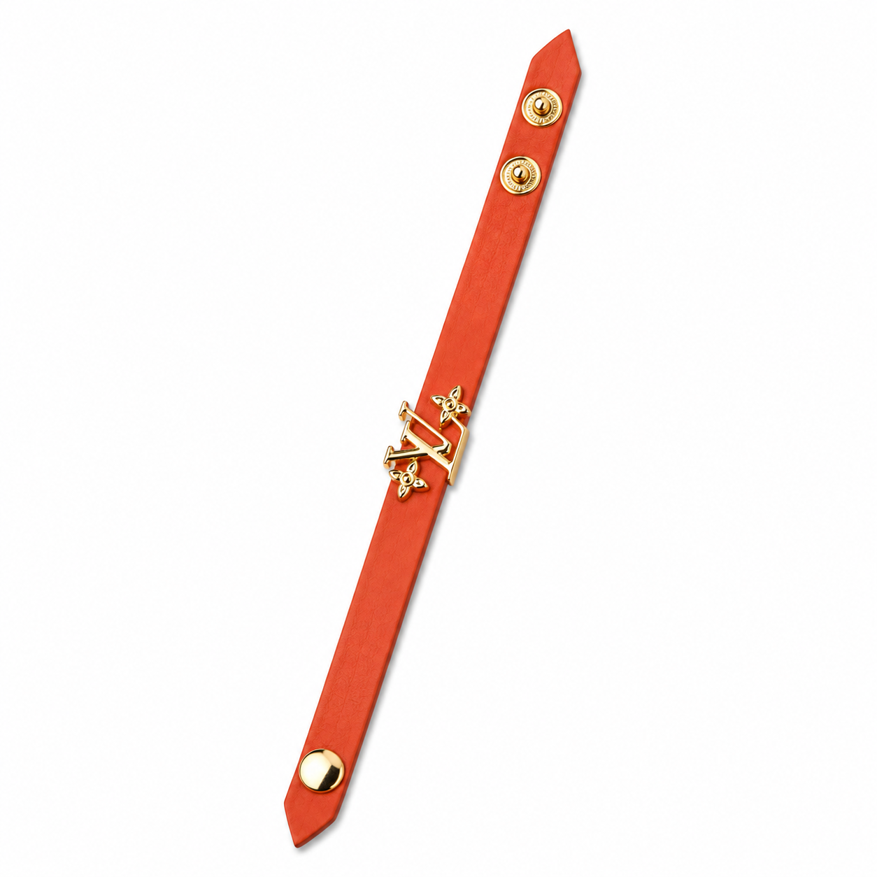 LV Monogram Leather Bracelet
(With box & Proper Packaging)