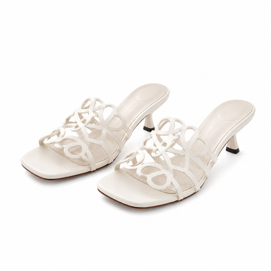LOEWE Signature Loop Heel Sandals(With Box & Proper Packaging)