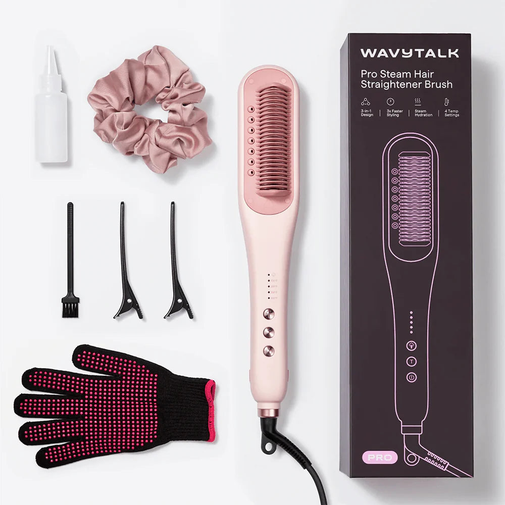 Wavy Talk Steamline Pro
Steam Straightener Brush