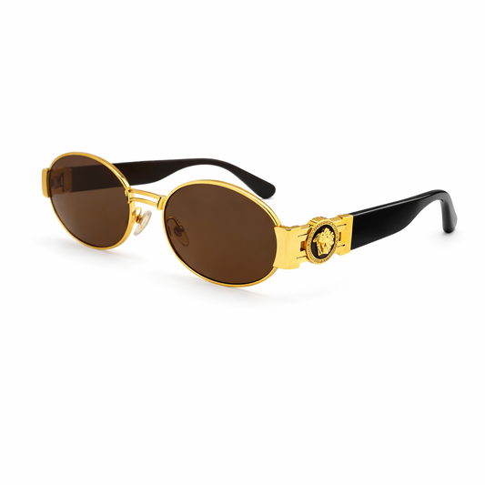 Versace metal frame sunglasses