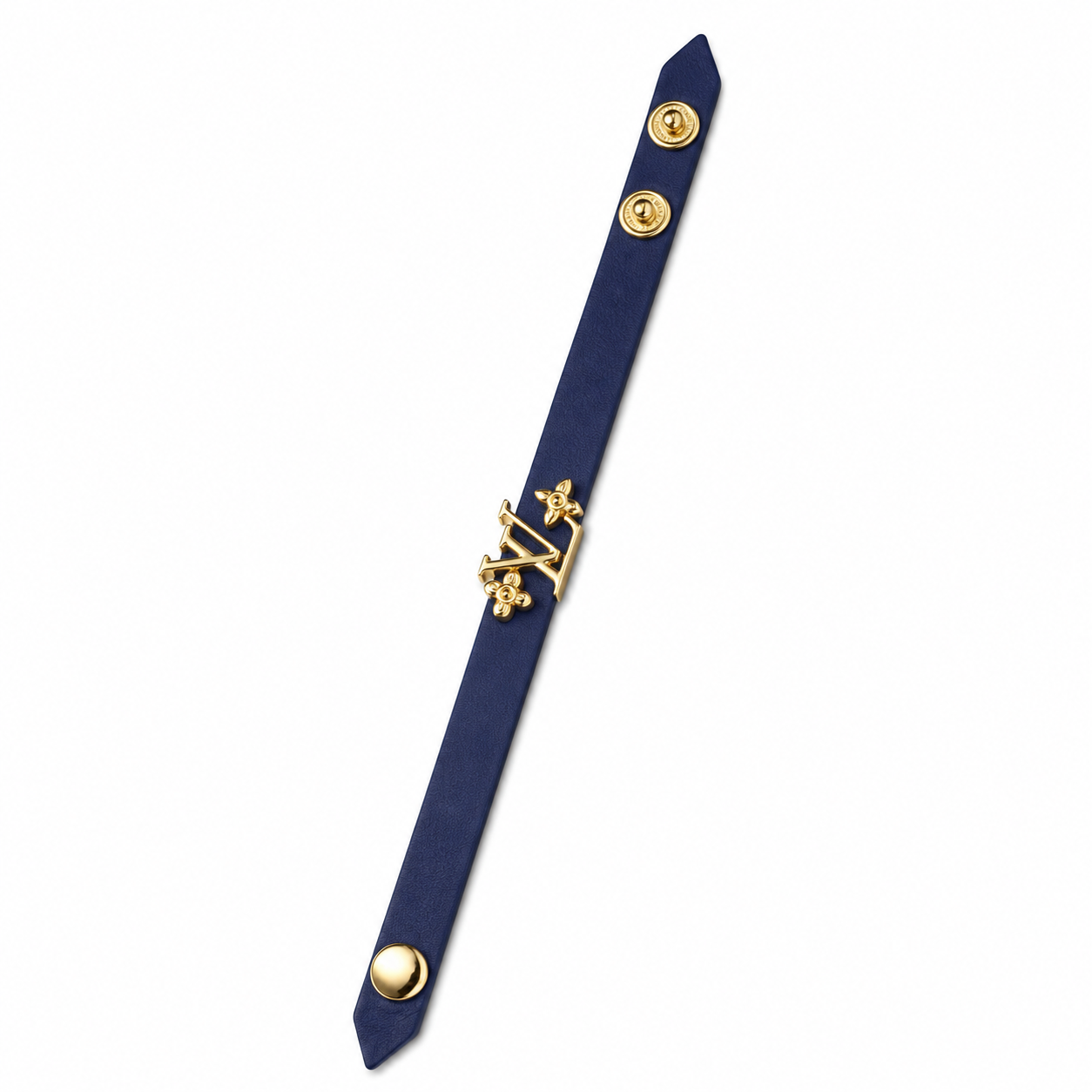 LV Monogram Leather Bracelet
(With box & Proper Packaging)