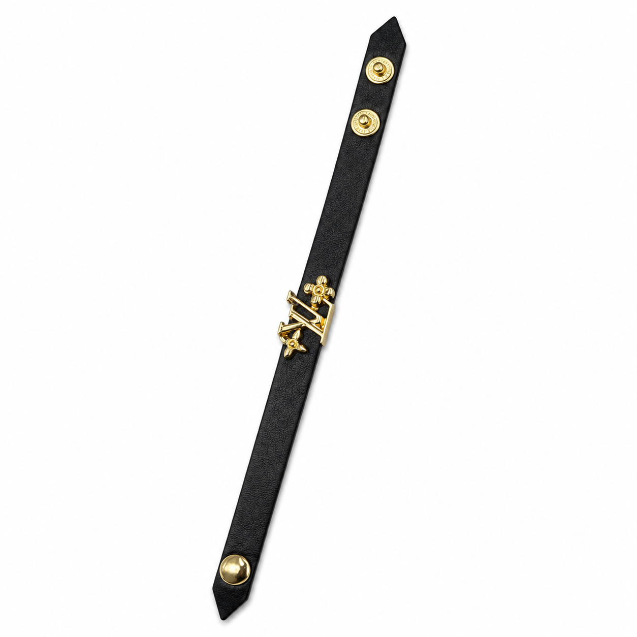 LV Monogram Leather Bracelet
(With box & Proper Packaging)