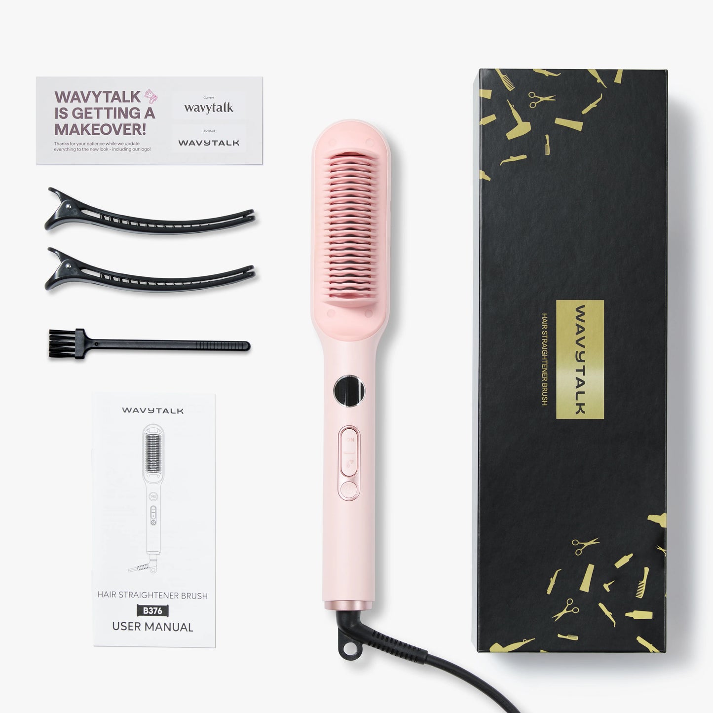Wavy Talk Sleek Sweep
ionic hair straightener brush
