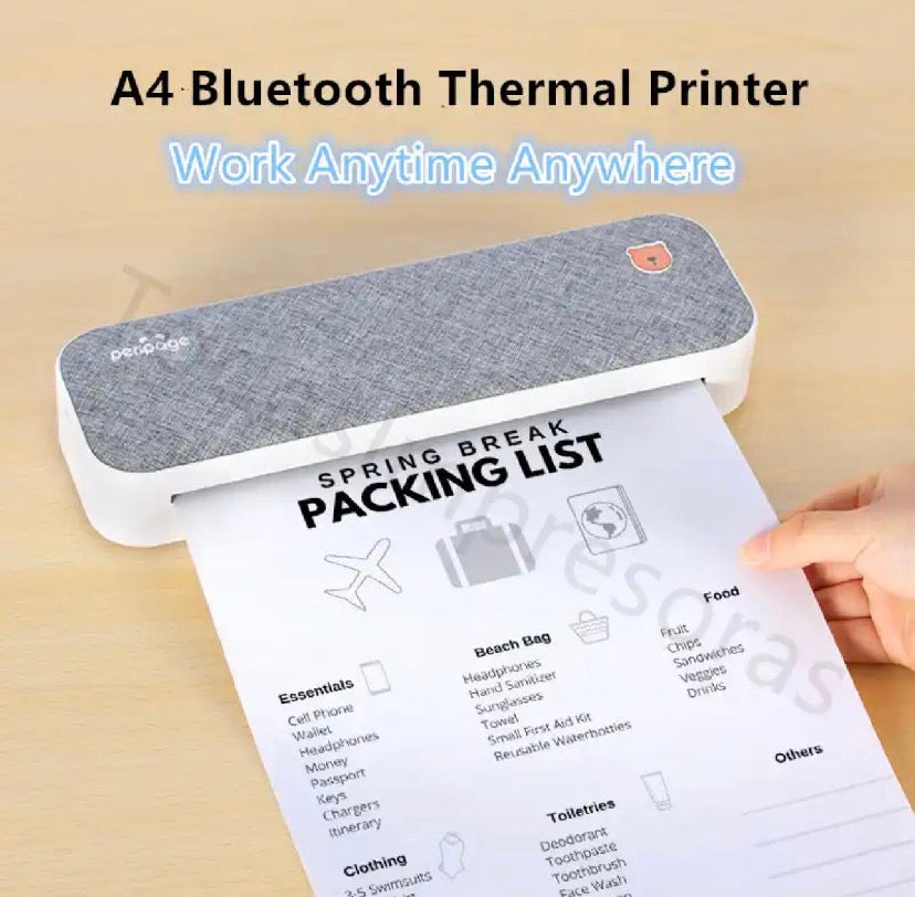 Portable A4 printer