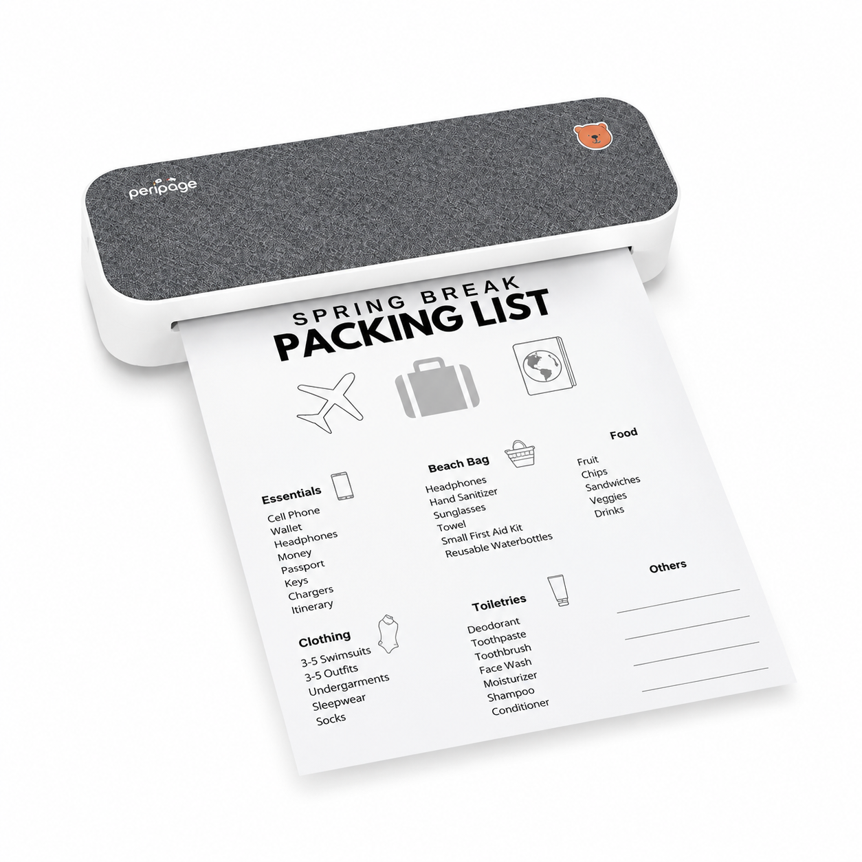 Portable A4 printer