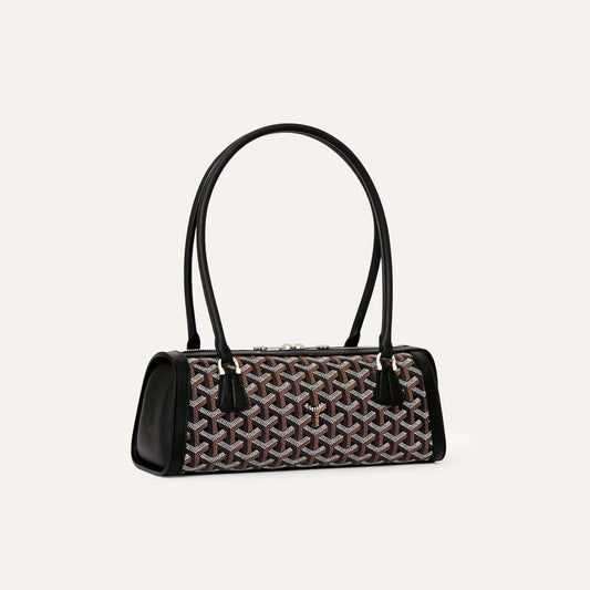 Goyard Goyardine Canvas Bonbonnière Bag