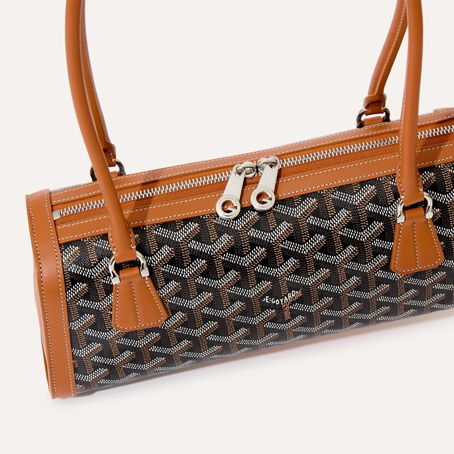 Goyard Goyardine Canvas Bonbonnière Bag