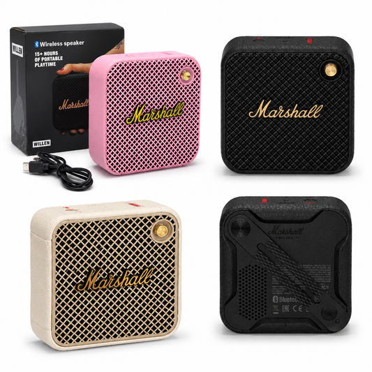 Marshall Willen Bluetooth Speakers COMES WITH BOX & PROPER PACKAGING