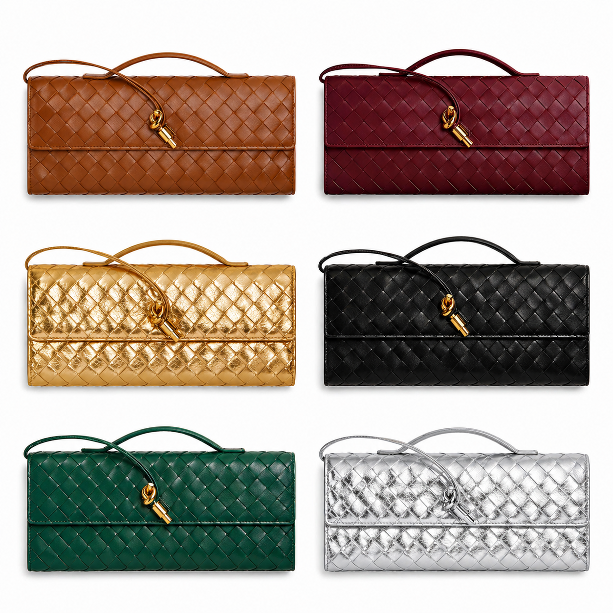 Luxe Knot Chain Clutch