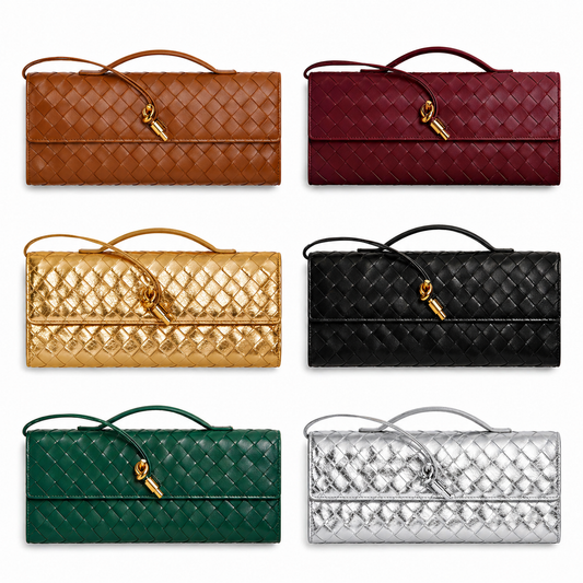 Luxe Knot Chain Clutch