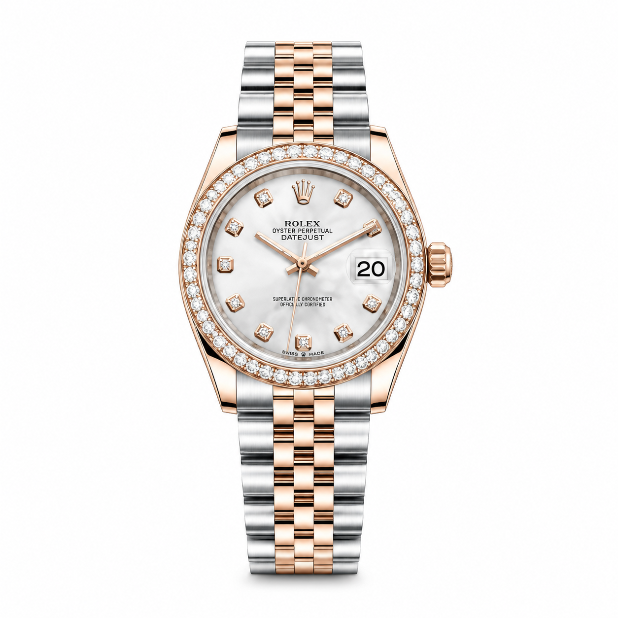 Rolex Datejust 31 Diamond – Rose Gold Two Tone(with box & proper packaging)