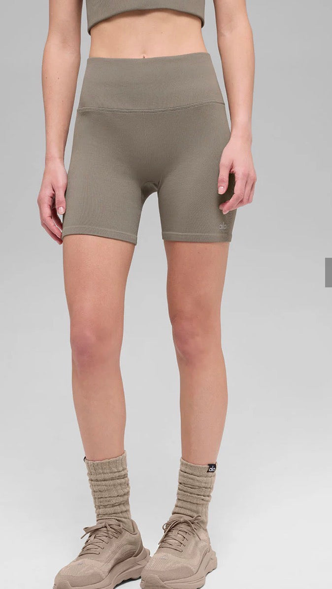 Alo fitted biker shorts
