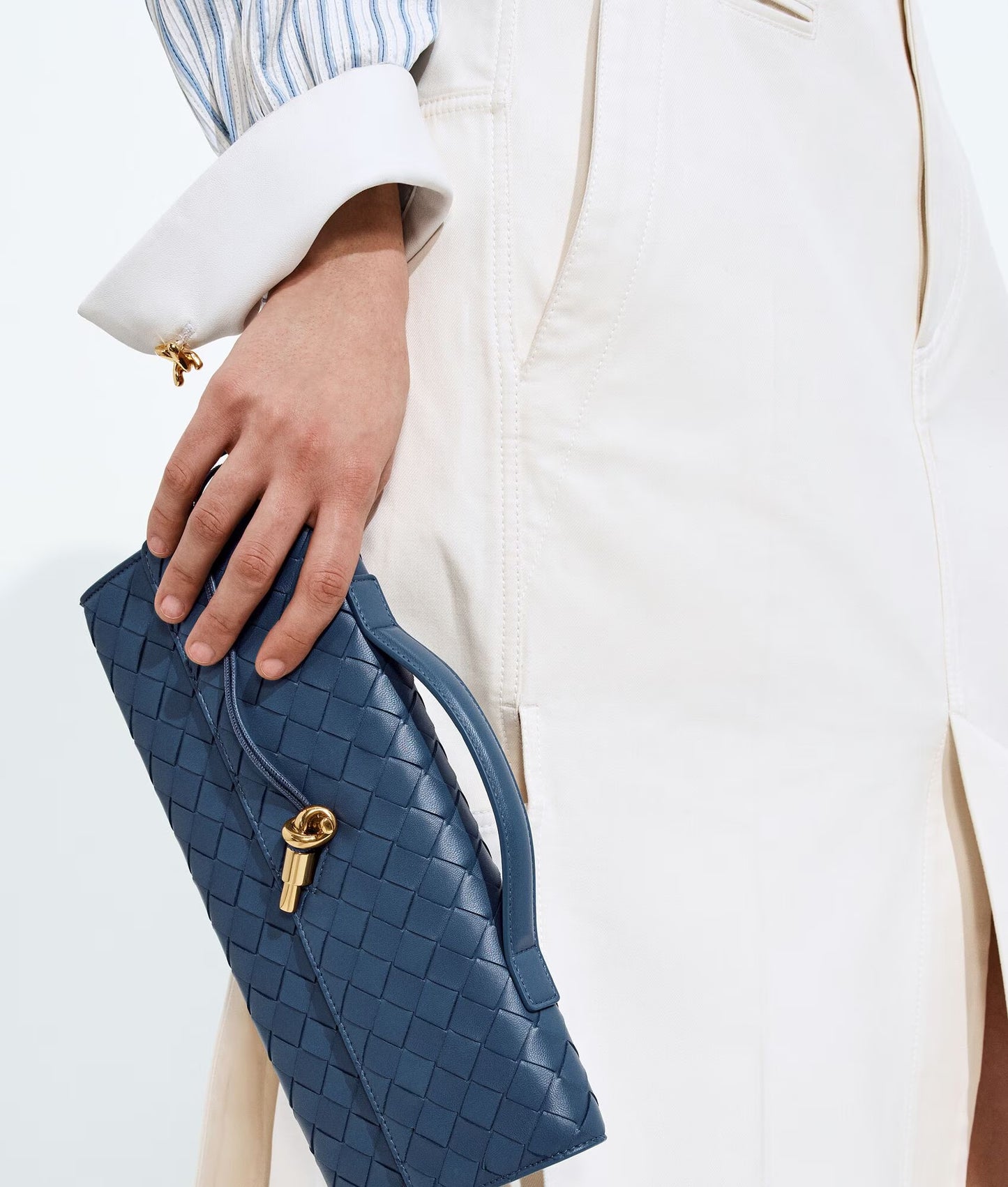 Luxe Knot Chain Clutch