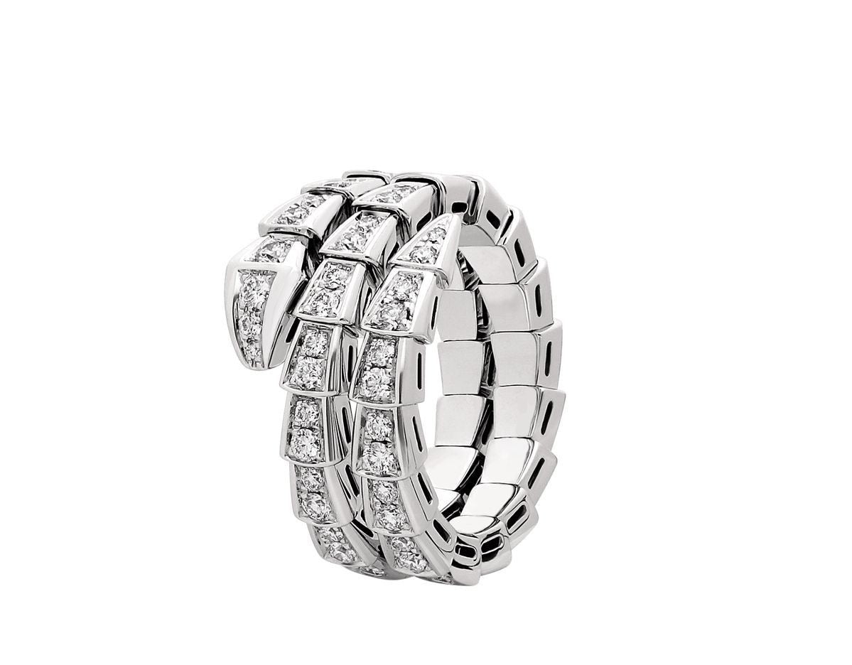 Bvlgari serpenti viper ring (with box & proper packaging)