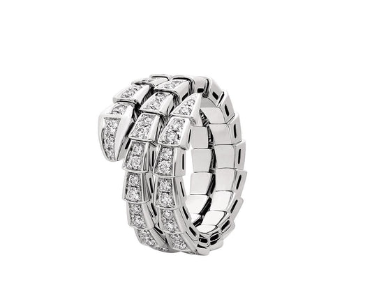 Bvlgari serpenti viper ring (with box & proper packaging)