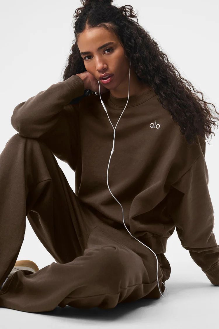 Accolade Crew Neck Pullover & Accolade Straight Leg Sweatpants Set