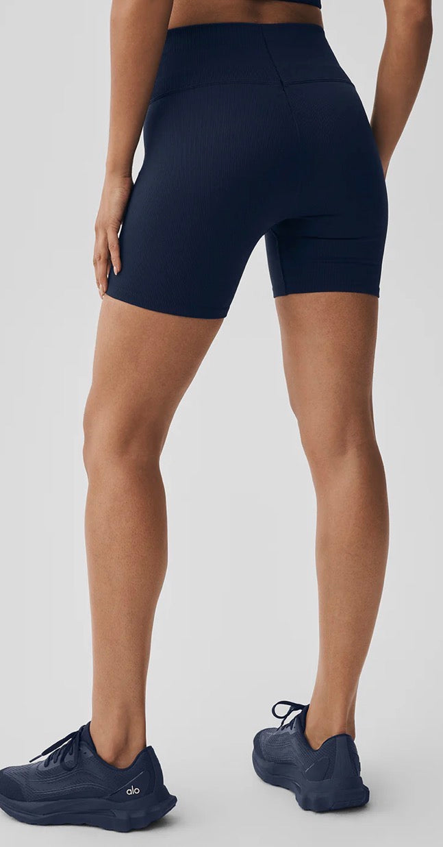 Alo fitted biker shorts