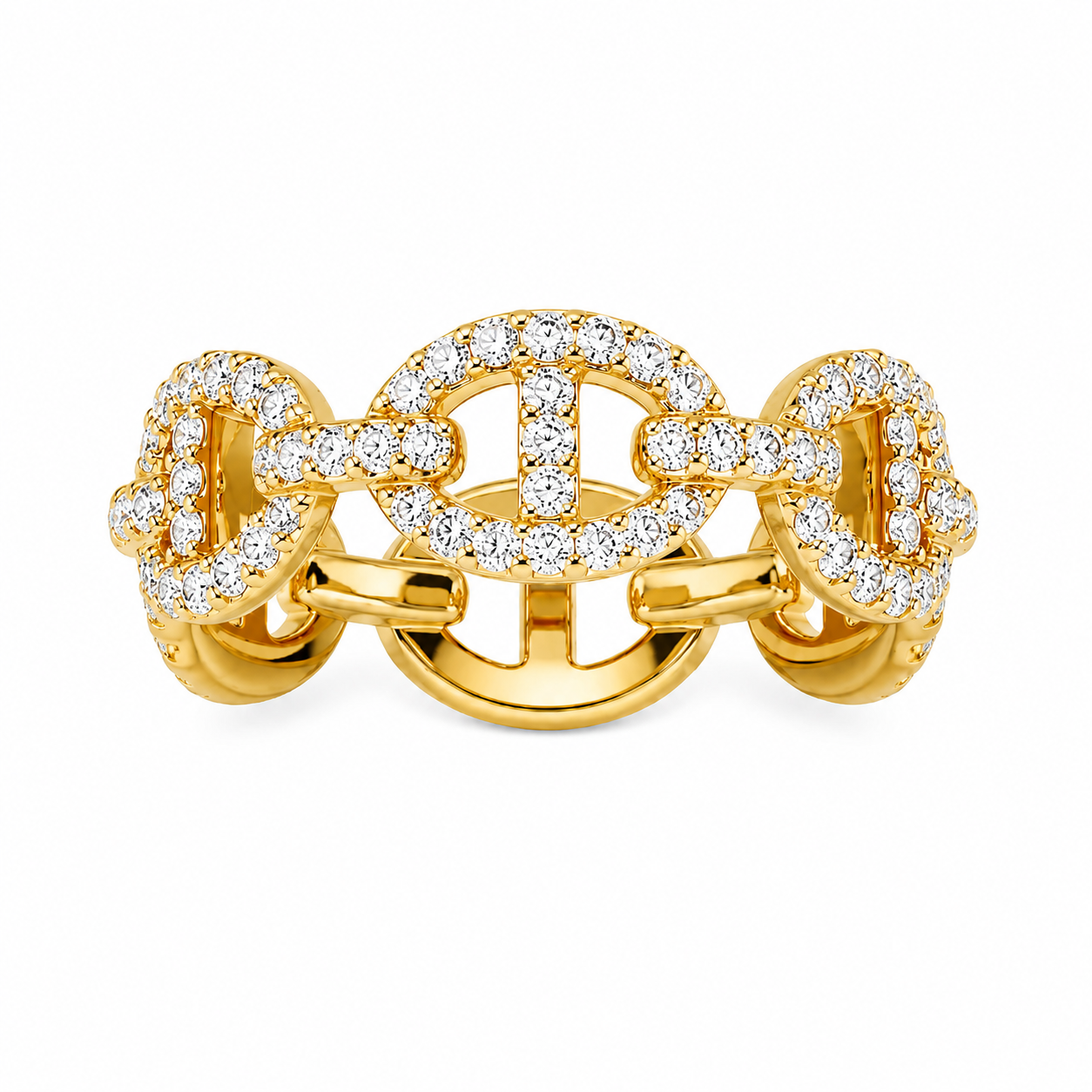 apm monaco- YACHT CLUB
Maille Marine Ring (with box & proper packaging)