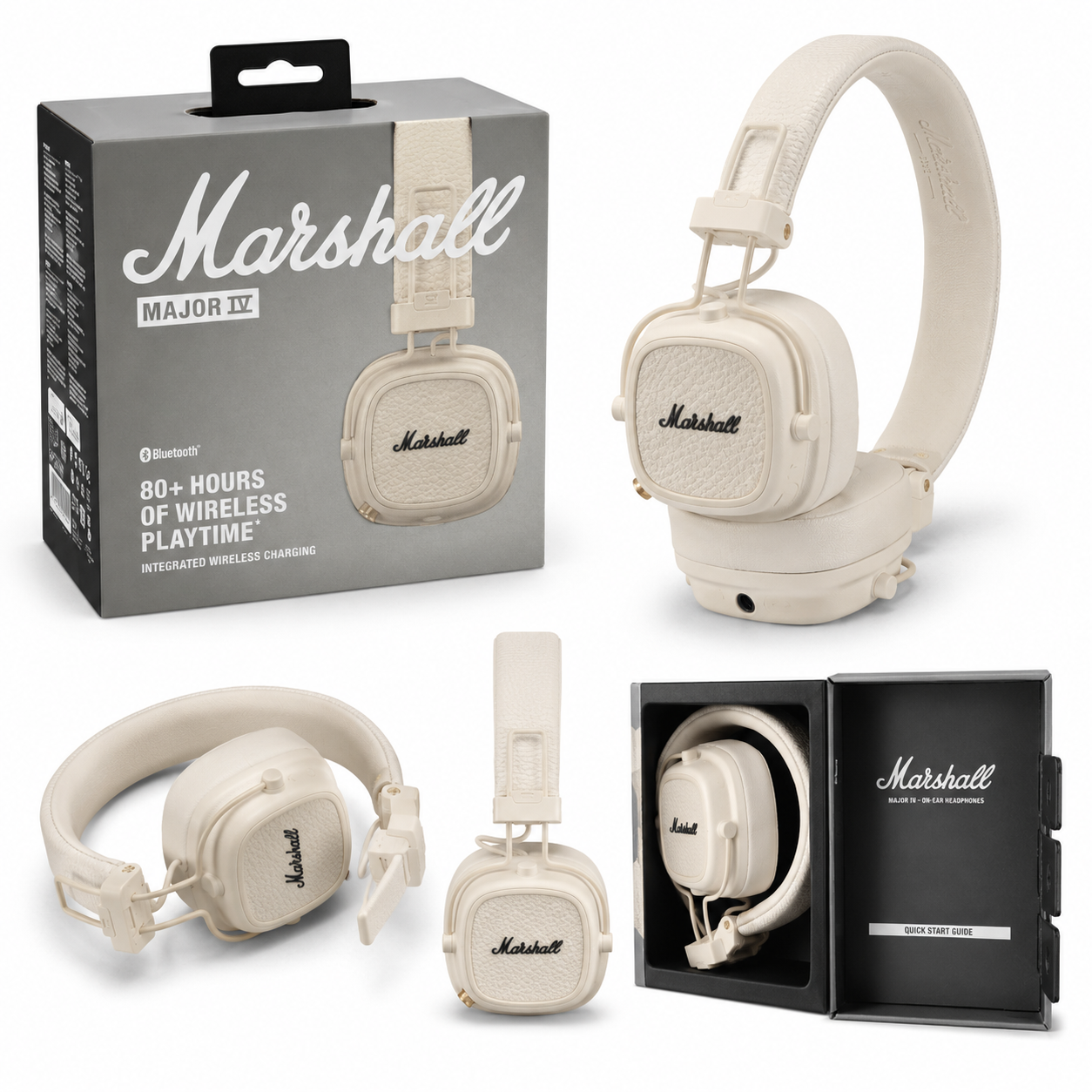 Marshall Headphones Major V( With box & proper packaging)