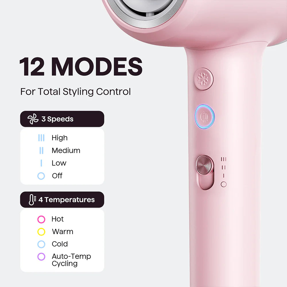 Wavy Talk Turblow Pro
Fast Drying Hair Dryer With Attachments