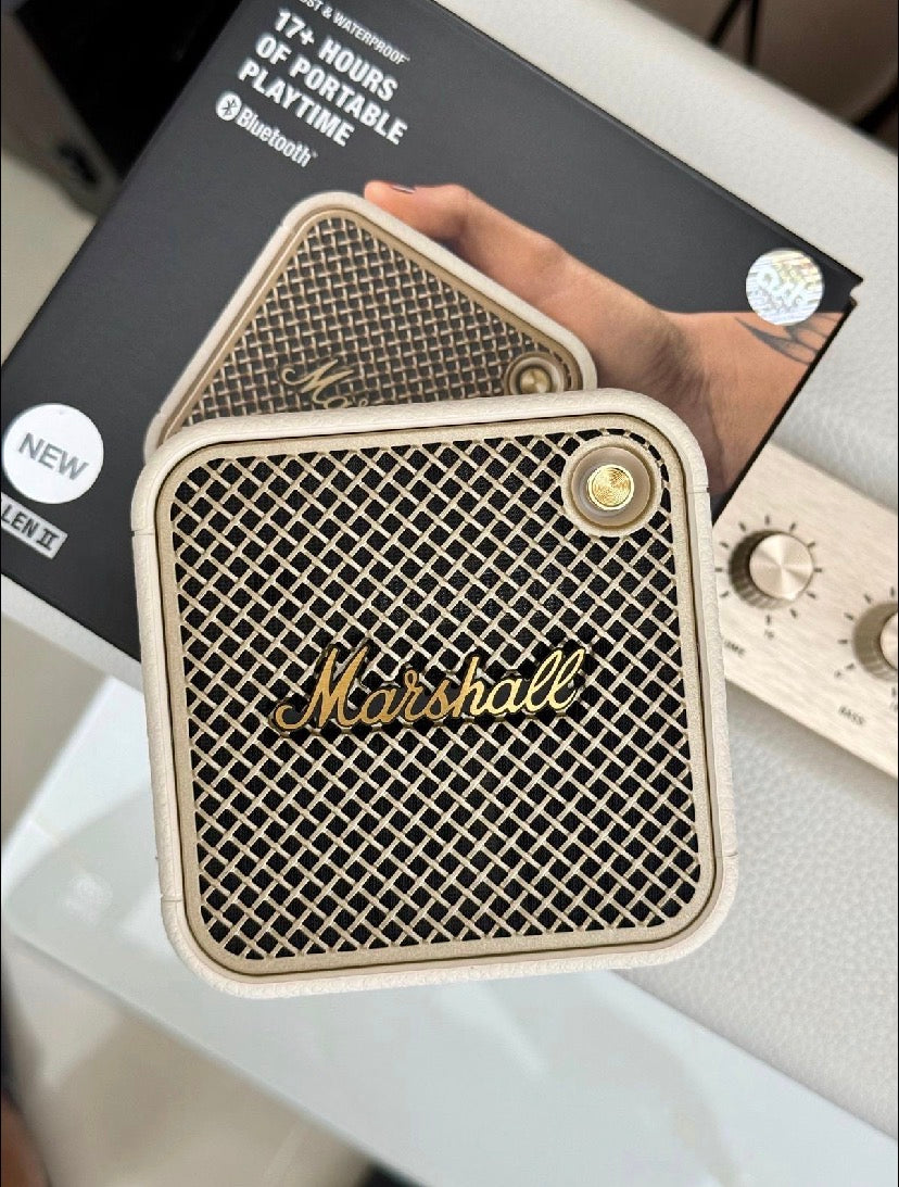 Marshall Willen Bluetooth Speakers COMES WITH BOX & PROPER PACKAGING