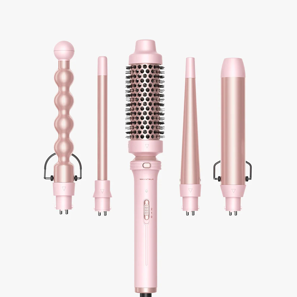 Wavy Talk Multi Curl
5-in-1 Curling Wand Set