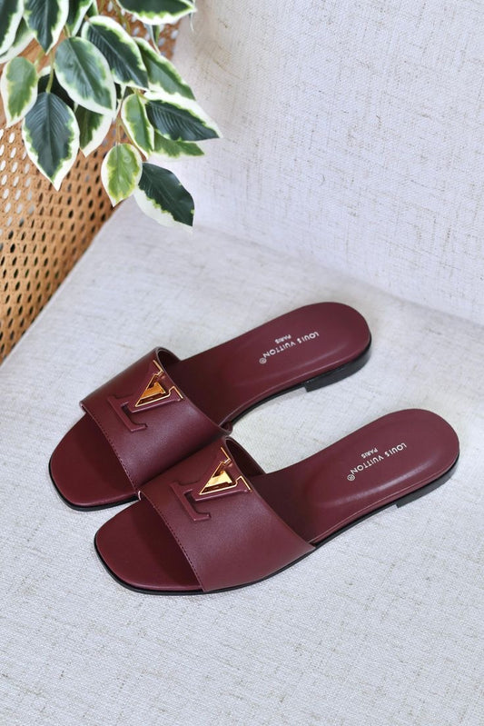Louis Vuitton Comfort Flats(With Box & Proper Brand Packaging)