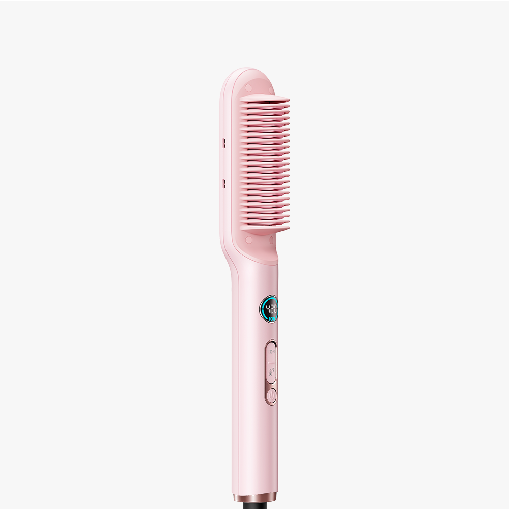 Wavy Talk Sleek Sweep
ionic hair straightener brush