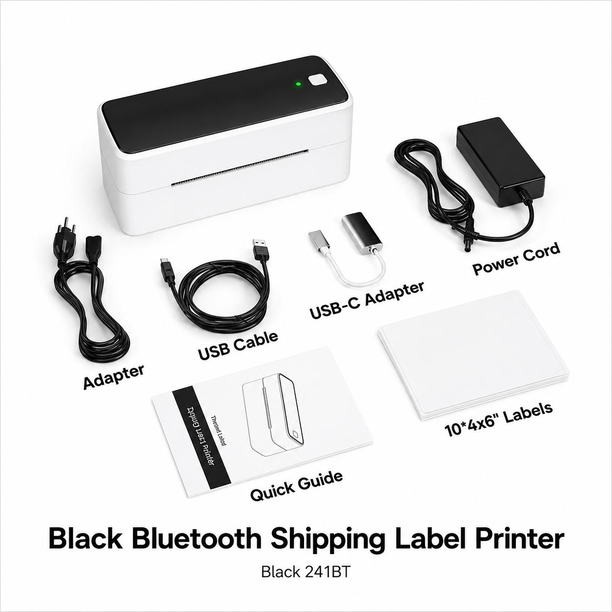 Portable Wireless Sticker Printer A40 203DPI.With Proper Packaging.
