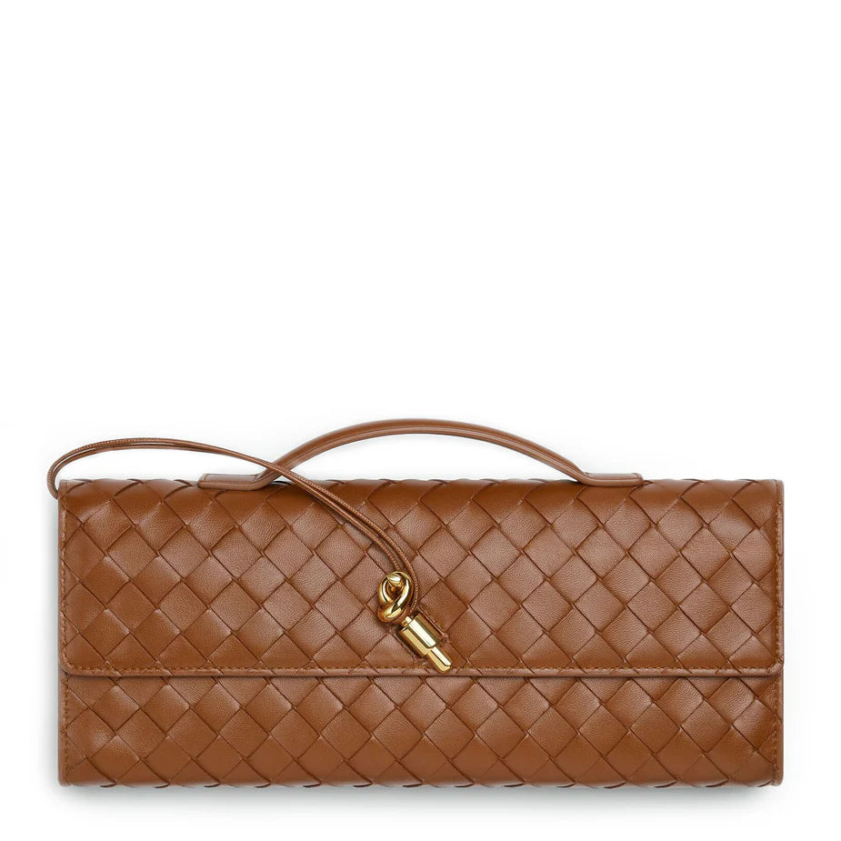 Luxe Knot Chain Clutch