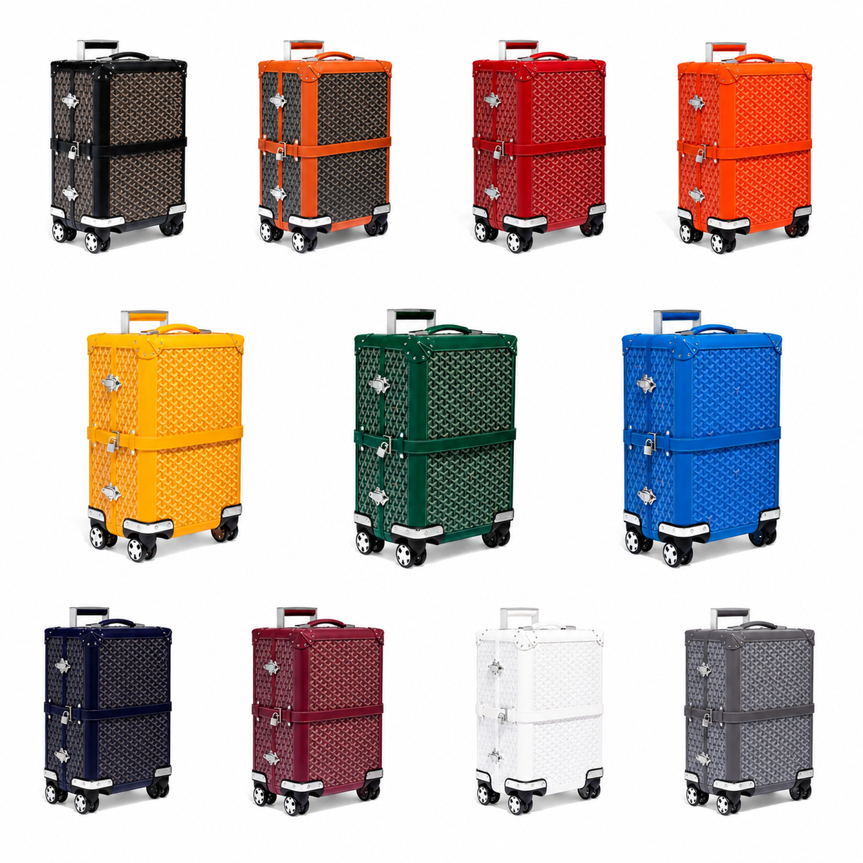 Goyard Bourget PM Trolley Case