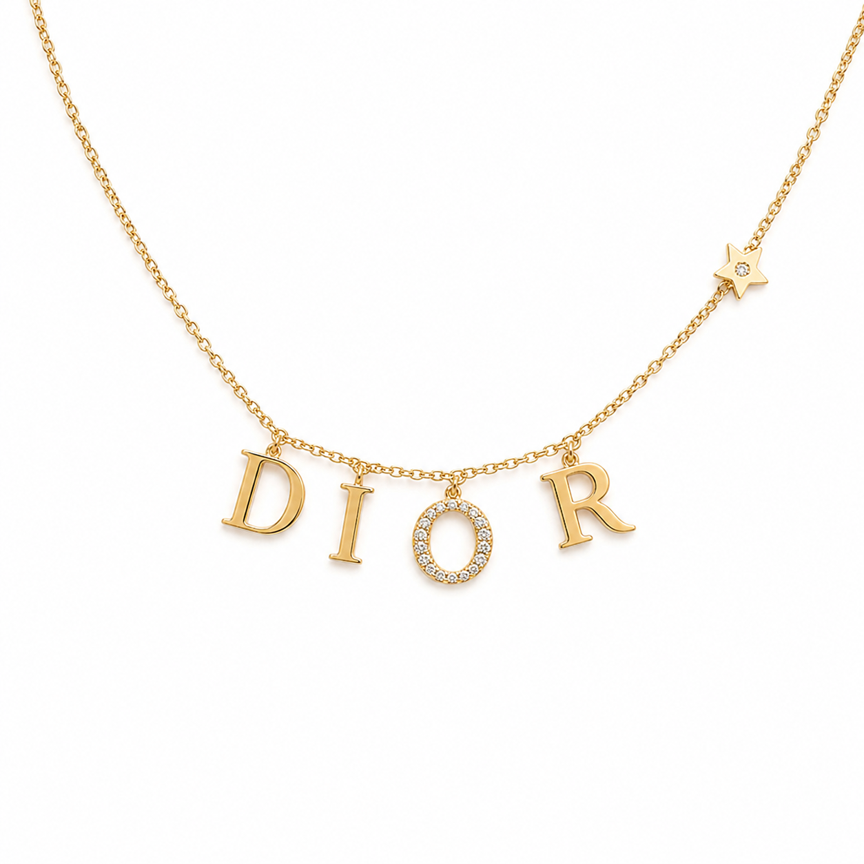 Dior Necklace (with box & proper packaging)