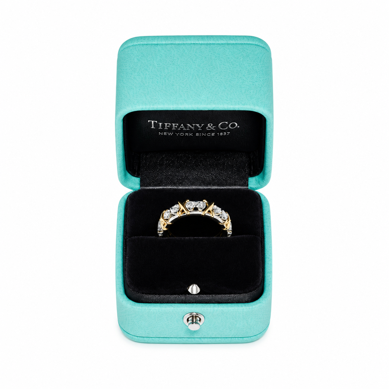 Tiffany & Co. Sixteen Stone by Tiffany(with box & proper packaging)