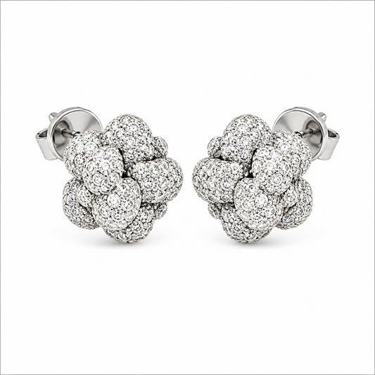 Chanel Camellia Earrings ( with box & proper packaging)