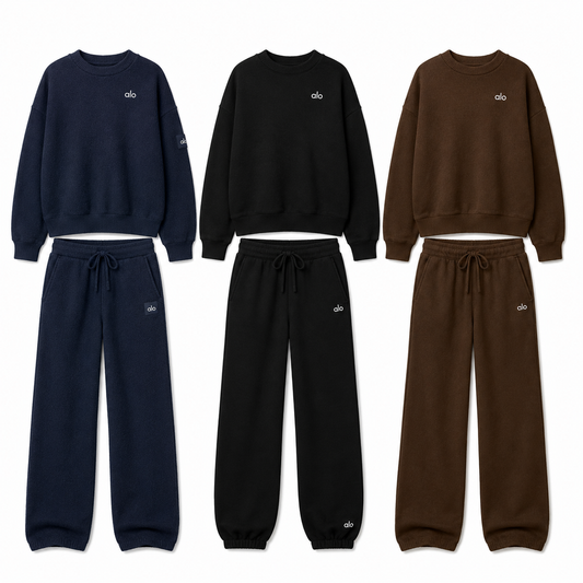 Accolade Crew Neck Pullover & Accolade Straight Leg Sweatpants Set