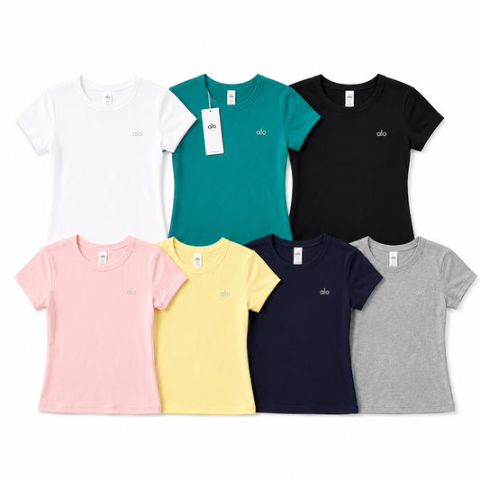 Alo all day short sleeve shirts