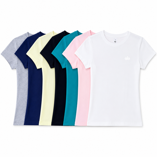 Alo all day short sleeve shirts