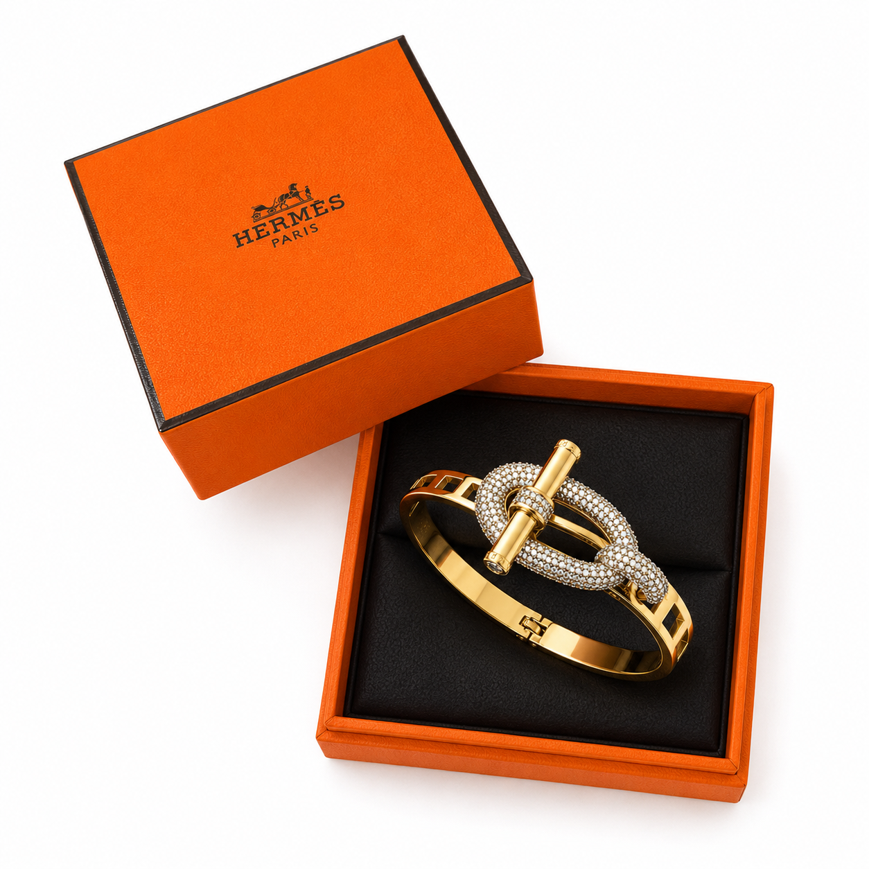 Hermes Bracelet (With box & Proper Brand packaging)