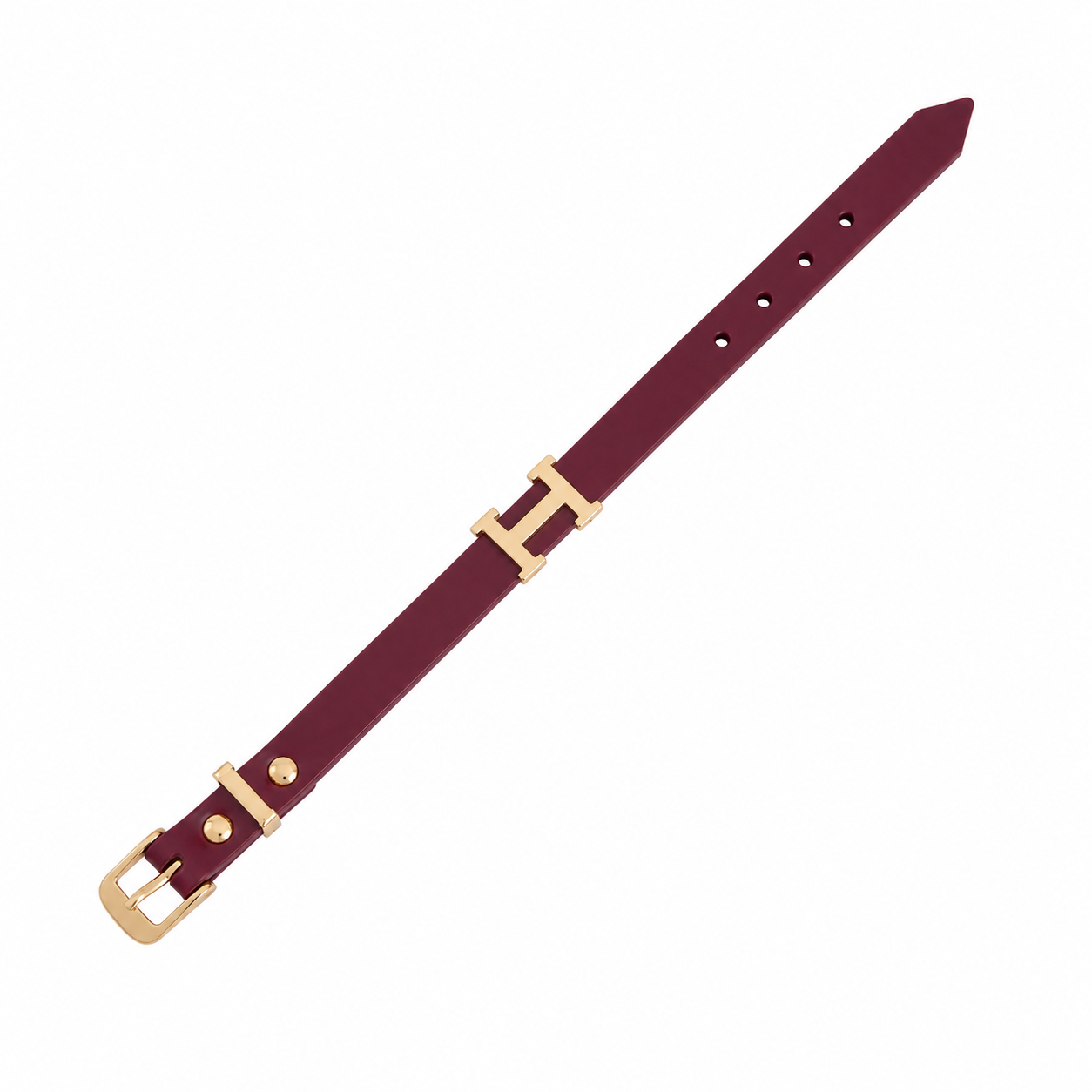Hermes-Luxe H Belt Bracelet (With box & proper packaging)
