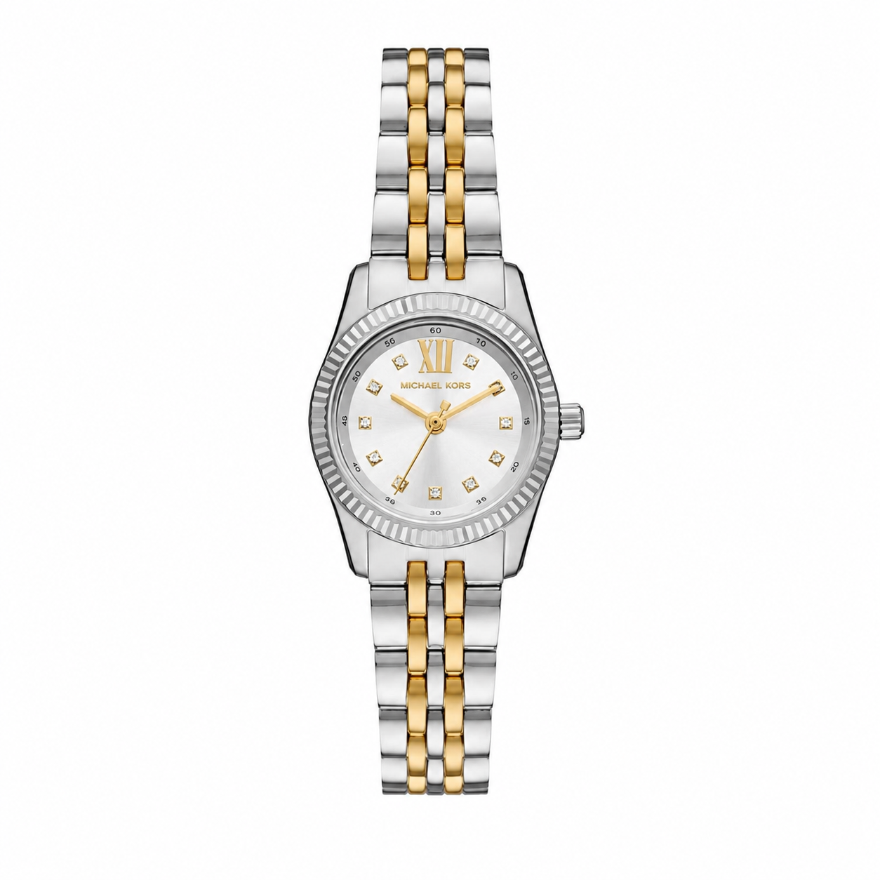 Michael Kors Petite Lexington Two-Tone Women’s Watch(With Box & Proper Packaging)
