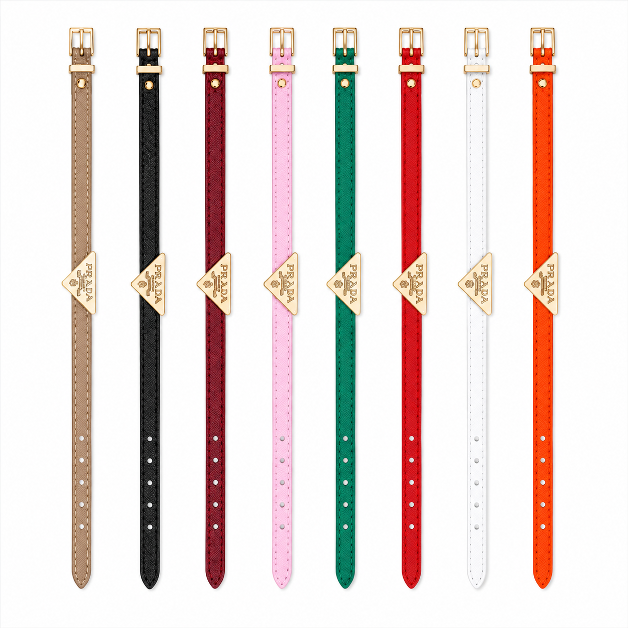 Prada Belt Bracelets ( With Box & Proper Packaging)