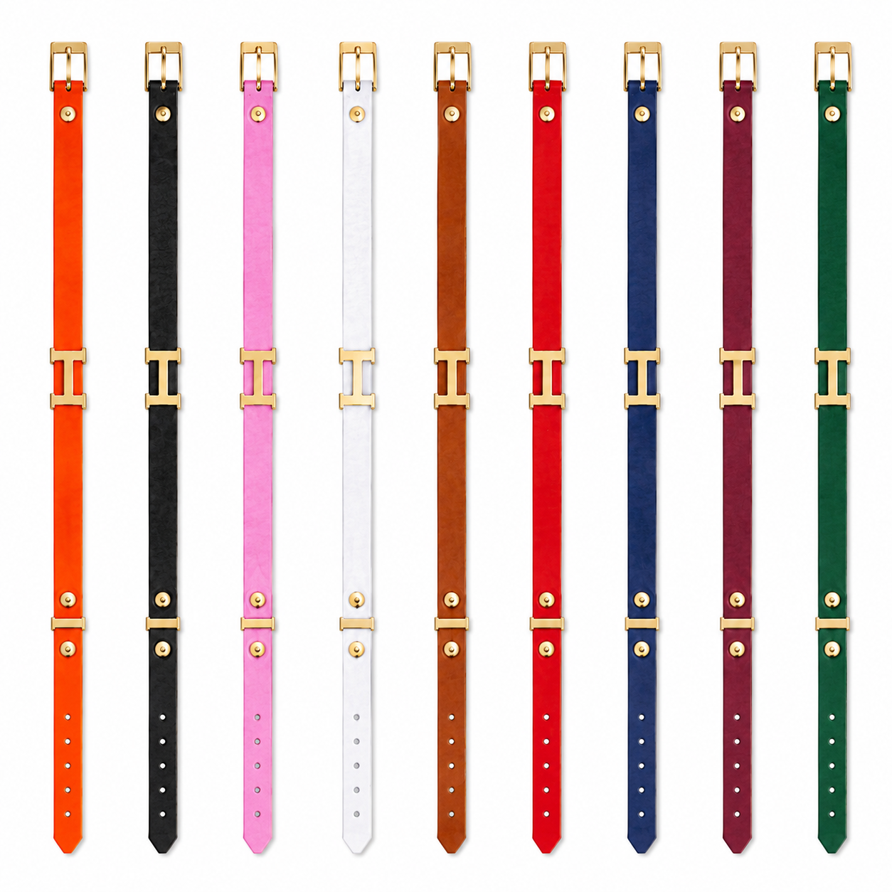 Hermes-Luxe H Belt Bracelet (With box & proper packaging)