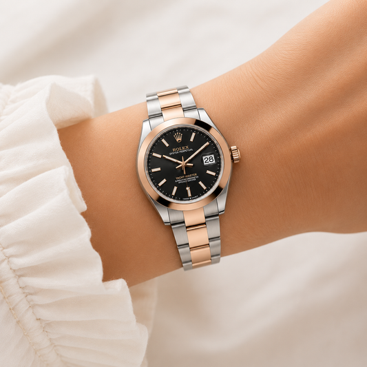 Rolex Yacht-Master 37 Everose Gold – Black Dial(With Box & Proper Packaging)