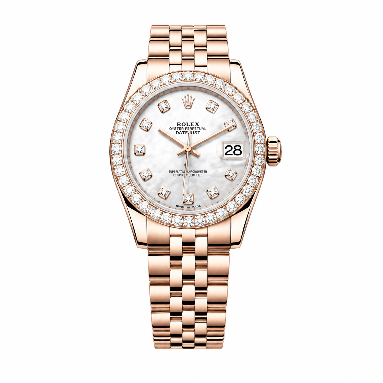 Rolex Pearlmaster 29 Diamond Dial – Everose Gold(With Box & Proper Packaging)