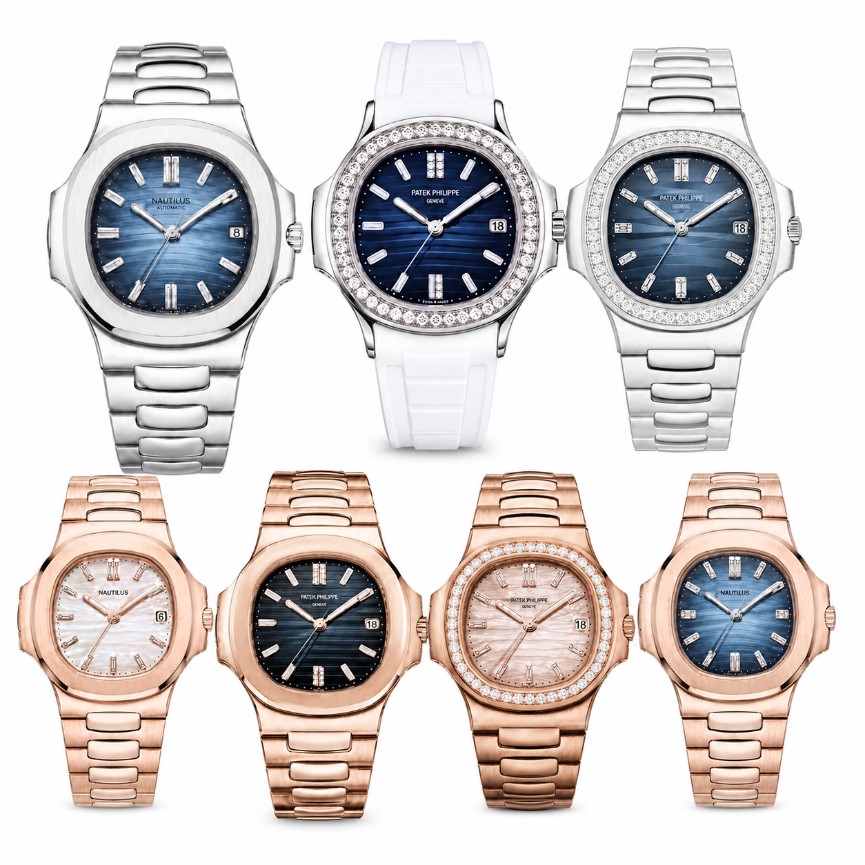 Patek Philippe Nautilus Watches (With Box & Proper Packaging)