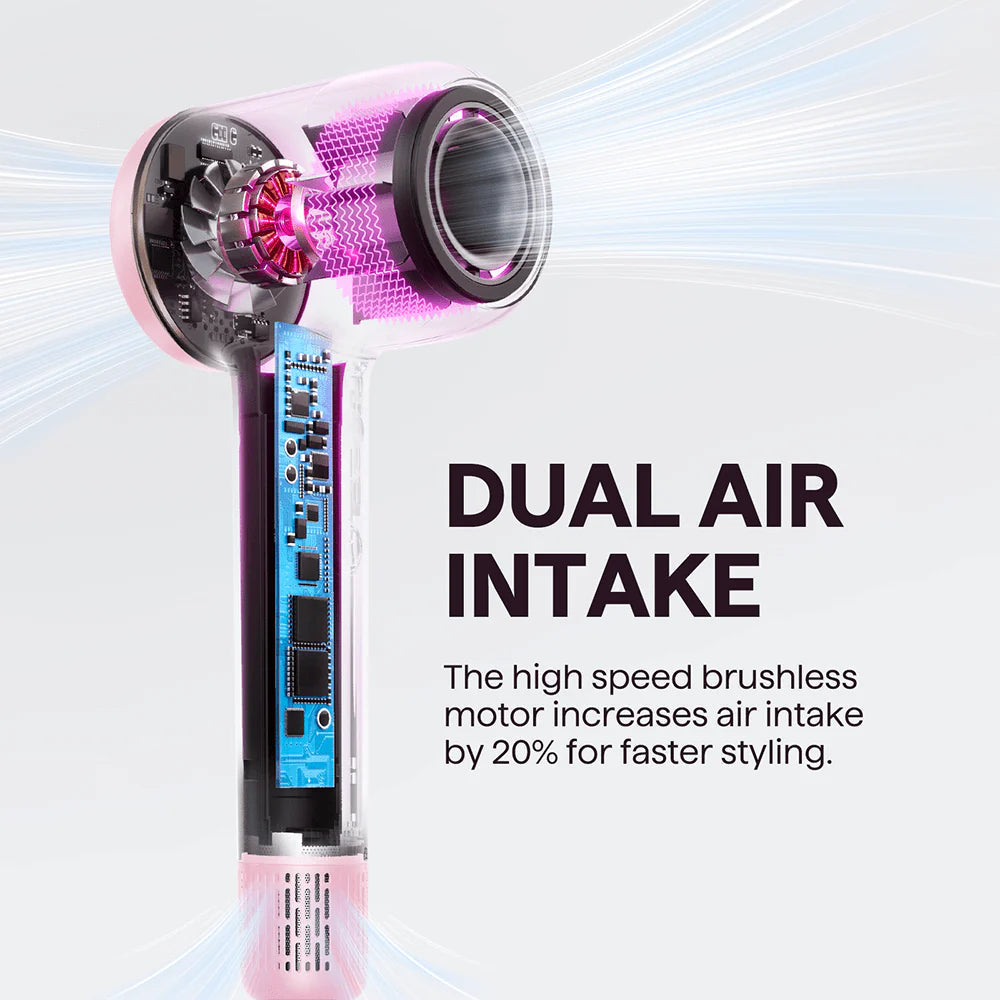 Wavy Talk Turblow Pro
Fast Drying Hair Dryer With Attachments
